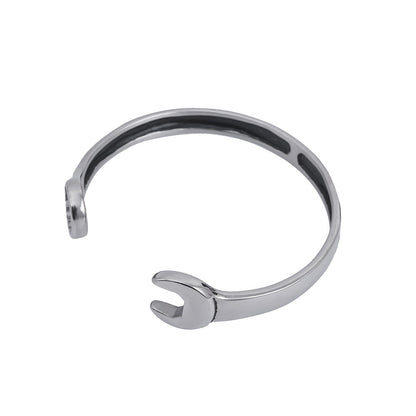 Stainless Steel Personalized Simple Wrench Screw Popular Titanium Steel Bracelet