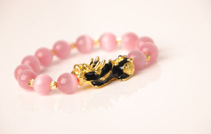 3D Gold Plated PiXiu Bracelet