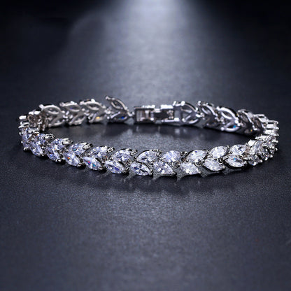 Fashion horse eye zircon bracelet